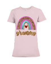 Grammy - Rainbow Premium Fit Ladies Tee tile