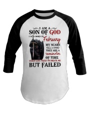 Son Of God February Baseball Tee tile