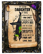 My dear daughter Small Fleece Blanket - 30" x 40" front