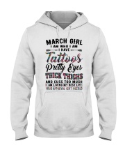 March Girl Hooded Sweatshirt front