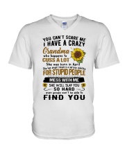 Cuss A Lot V-Neck T-Shirt tile