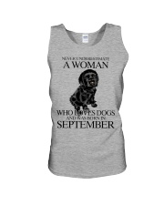 September A Woman Unisex Tank tile
