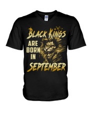 Black Kings - September V-Neck T-Shirt tile