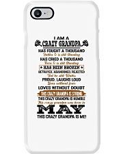 Crazy Grandpa May Phone Case tile