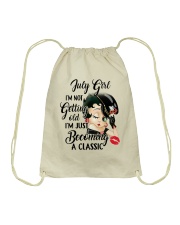 July Girl Drawstring Bag tile