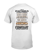 Crazy Grandpa February Premium Fit Mens Tee tile