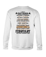 Crazy Grandpa February Crewneck Sweatshirt tile