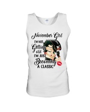 November Girl Unisex Tank tile