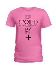 Spoiled By My Husband Ladies T-Shirt tile