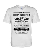 April Lucky Daughter V-Neck T-Shirt tile