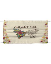 August Girl Cloth face mask front