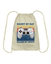 Daddy By Day Drawstring Bag tile