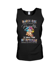 March Girl Unisex Tank tile