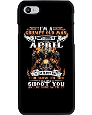 April Grumpy Old Man Phone Case tile
