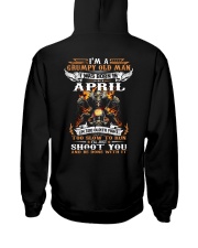 April Grumpy Old Man Hooded Sweatshirt tile