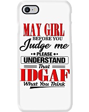 May Girl Phone Case tile