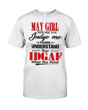 May Girl Classic T-Shirt front