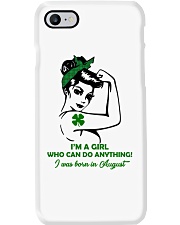 August Girl Phone Case tile