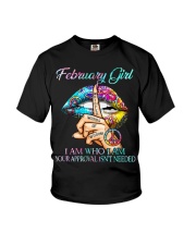 February I Am Who I Am Youth T-Shirt tile