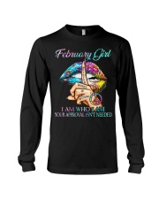February I Am Who I Am Long Sleeve Tee tile