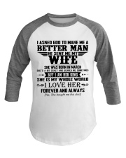 March Wife Baseball Tee tile