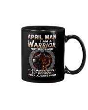 April I Am A Warrior Mug tile