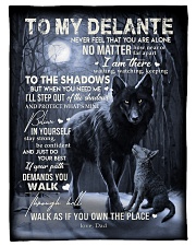 To My Delante- Dad Small Fleece Blanket - 30" x 40" front