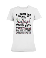 December Girl Premium Fit Ladies Tee tile