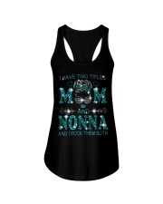 I Have Two Titles Mom And Nonna Ladies Flowy Tank tile