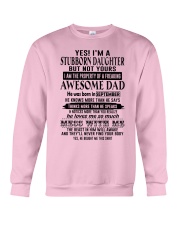Sep Stubborn Daughter Crewneck Sweatshirt tile