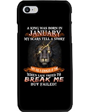 January Man Phone Case tile