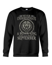 September A Black King Crewneck Sweatshirt tile