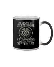 September A Black King Color Changing Mug tile