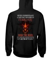February Even The Devil Hooded Sweatshirt tile