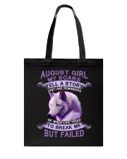 August Girl Tote Bag tile