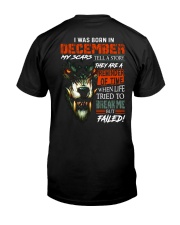 My Scars Tell A Story 12 Classic T-Shirt back