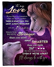 To My Love Small Fleece Blanket - 30" x 40" front