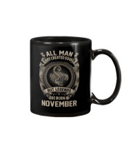 November Man Mug tile