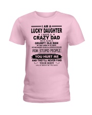 October Lucky Daughter Ladies T-Shirt tile