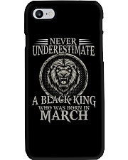 March A Black King Phone Case tile