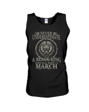 March A Black King Unisex Tank tile
