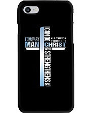 Man Ferbuary Phone Case tile