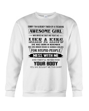 November Wife Crewneck Sweatshirt tile