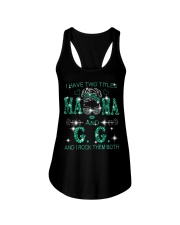 I Have Two Titles Mama And G-G Ladies Flowy Tank tile