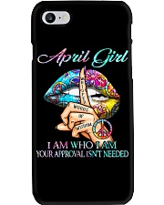 April I Am Who I Am Phone Case tile