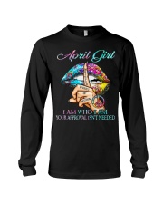 April I Am Who I Am Long Sleeve Tee tile