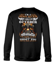 October Grumpy Old Man Crewneck Sweatshirt tile