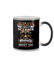 October Grumpy Old Man Color Changing Mug tile
