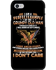 September Grumpy Old Man Phone Case tile