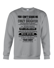 January Crazy Daughter Crewneck Sweatshirt tile